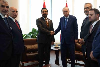 Cumhurbaşkanı Erdoğan, Irak Başbakanı Zeydi’yi kabul etti