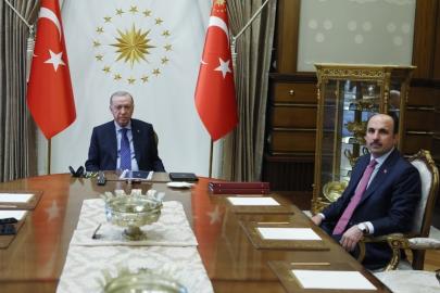 Cumhurbaşkanı Erdoğan, Konya Büyükşehir Belediye Başkanı Altay’ı kabul etti