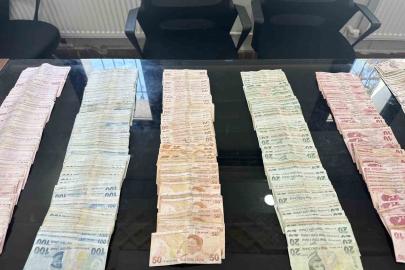 Dilencinin üzerinden 60 bin lira çıktı