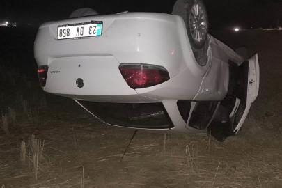 Diyarbakır’da otomobil takla attı: 1 yaralı
