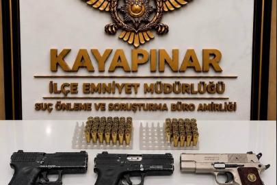 Diyarbakır’da ruhsatsız silah ve dolandırıcılık operasyonu