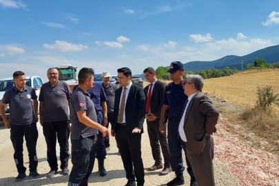 Dumlupınar Kaymakamı Karahan’dan köy ziyaretleri