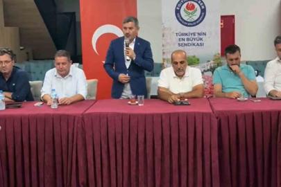 Eğitim Bir-Sen Muğla Şube Başkanı Uçak Fethiye’de iş yeri temsilcileri ve üyeler ile buluştu
