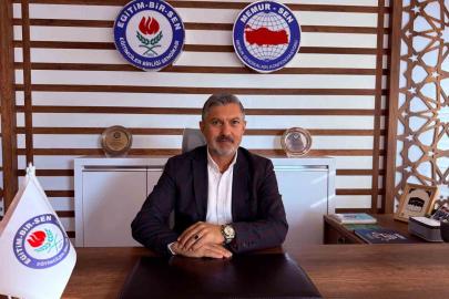 Eğitim-Bir-Sen Muğla Şube Başkanı Uçak’tan yeni eğitim yılı mesajı