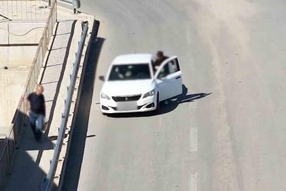 Ehliyetsiz sürücünün koltuk hamlesi drona takıldı: 240 bin lira ceza uygulandı