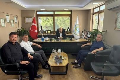 Ertaş’tan Ticaret Odasına ziyaret