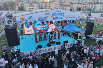 Esenyurt Belediyesi 1071 çocuk için toplu sünnet şöleni düzenledi