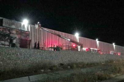 Eskişehir’de fabrika yangını