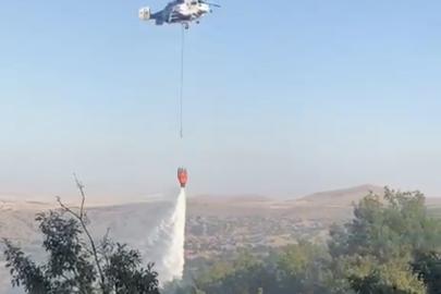 Eskişehir’de meşelik alanda çıkan yangın kontrol altına alındı