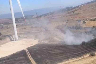 Eskişehir’deki anız yangını ekipleri harekete geçirdi