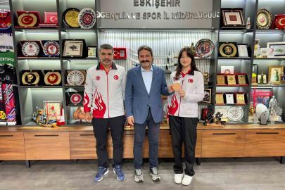 Eskişehir’i temsil eden kick boks sporcusu dünya üçüncüsü oldu