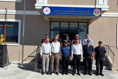 Etili köyü jandarma karakolunda inceleme yapıldı