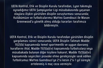 Fenerbahçe’den UEFA kararına dair açıklama