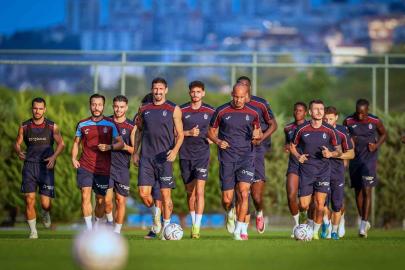 Franculino Dju, Trabzonspor’la ilk antrenmanına çıktı