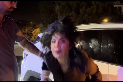 Gazetecilere tükürüp, polise saldıran kadın sürücü 2.45 promil alkollü çıktı