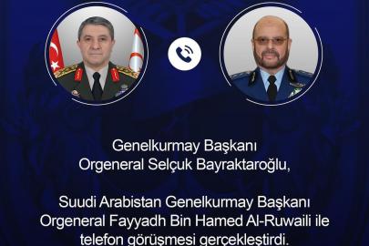 Genelkurmay Başkanı Bayraktaroğlu, Suudi Arabistan Genelkurmay Başkanı Al-Ruwaili ile görüştü