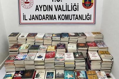 Güzelçamlı’da 658 adet bandrolsüz kitap ele geçirildi