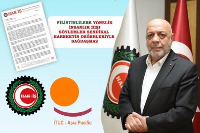 HAK-İŞ’ten ITUC-AP toplantısındaki Filistin tartışmasına ilişkin açıklama