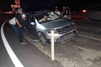 Hisarcık’ta iki otomobil çarpıştı: 2 yaralı