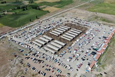 İç Anadolu Bölgesi’nin en büyük hayvan pazarı geçici olarak kapatıldı