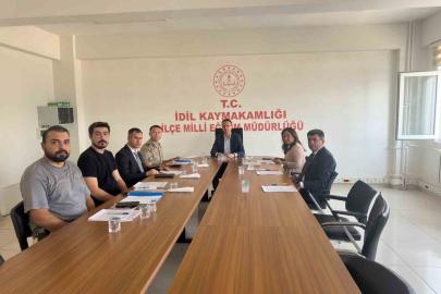 İdil’de ‘eğitimde güvenlik ve koordinasyon toplantısı’ gerçekleştirildi