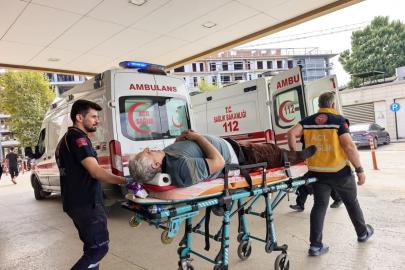 İnegöl’de çatıdan düşen kişi ağır yaralandı