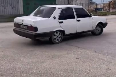 İnegöl’de drift atan sürücüye 165 bin TL ceza