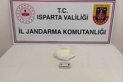 Isparta’da 300 gram metamfetamin ele geçirildi