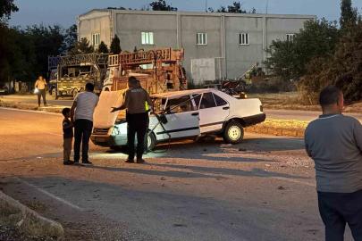 Isparta’da otomobiller çarpıştı: 4 yaralı