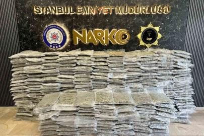İstanbul’da 409 kilo uyuşturucu ele geçirildi