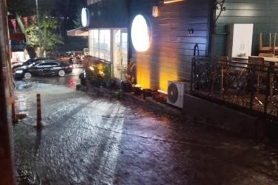 İstanbul’da sağanak yağış etkili oluyor