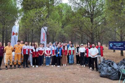 Kahramanmaraş Kapıçam Tabiat Parkı’nda çevre temizliği