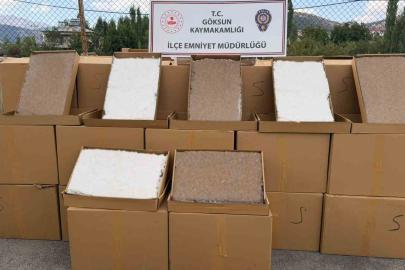 Kahramanmaraş’ta kaçakçılık operasyonu: 2 gözaltı