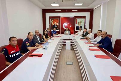 Kahta’da okul güvenliği toplantı gerçekleştirildi