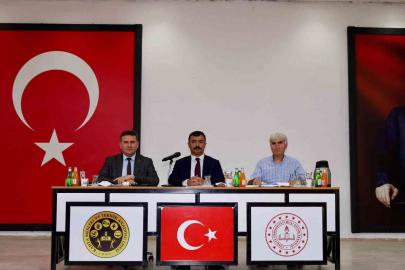 Kahta’da yeni eğitim yılı öncesi hazırlıklar değerlendirildi