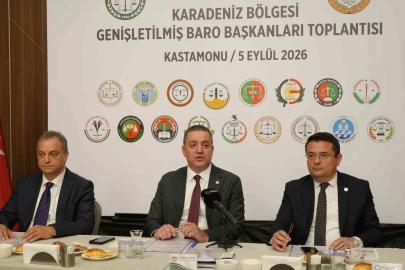 Karadeniz Bölgesi’nin baro başkanları Kastamonu’da buluştu