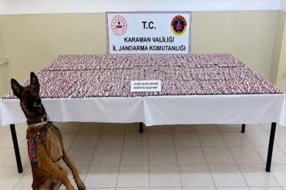 Karaman’da 20 bin uyuşturucu hap ele geçirildi: 7 tutuklama