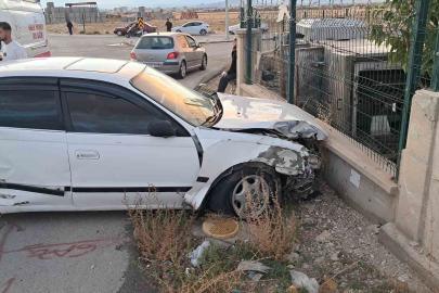 Karaman’da 3 kişinin yaralandığı kaza kamerada