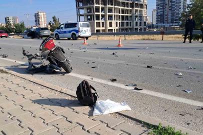 Karaman’da cipin çarptığı elektrikli bisikletin 15 yaşındaki sürücüsü ağır yaralandı
