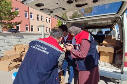 Karaman’da "Gıda Güvenliği-1 Operasyonu": Etiketsiz ve bandrolsüz ürünler ele geçirildi