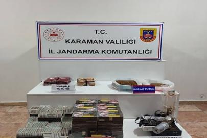 Karaman’da jandarmanın yakaladığı 43 kişiden 4’ü tutuklandı