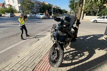 Karaman’da motosiklet kazası: 1 yaralı