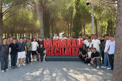 Karapınar ve Emirgazili gençler Çanakkale’de tarihe yolculuk yaptı
