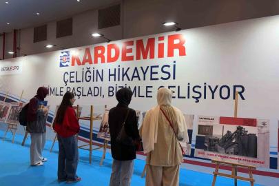 KARDEMİR, MetalExpo’da üretim gücü ve çeliğin hikayesini sergiledi