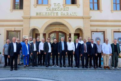 KASİAD yönetiminden Taşköprü Belediyesine ziyaret