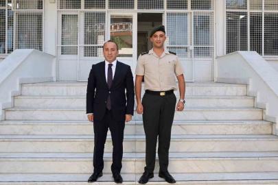 Kaymakam Erdoğan, Çınar’a yeni görevinde başarı diledi
