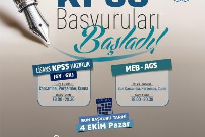 KAYMEK’ten KPSS ve MEB-AGS hazırlık kursları