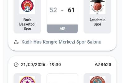 Kayseri Büyük Erkekler Basketbol Ligi başladı