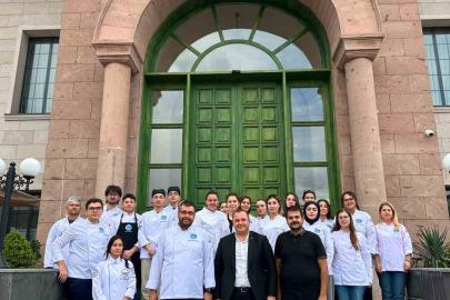 Kayseri Mutfak Akademisi’nde üniversite öğrencilerine uygulamalı gastronomi eğitimi