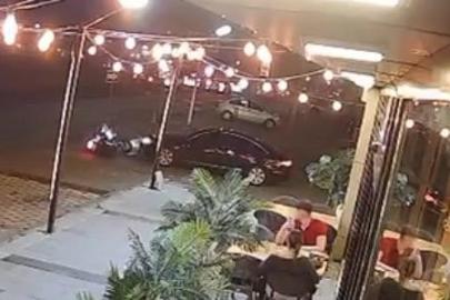 Kayseri’de bir garip kaza, motosiklet kendisine yol veren otomobile çarptı: 1 yaralı
